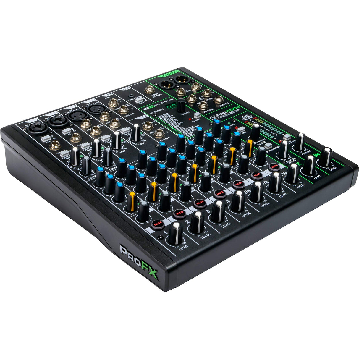 Mackie ProFX10v3 10-Channel Professional Effects Mixer with USB