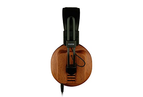 Fostex T60RP Premium Semi-Open Over Ear RP Headphones, Mahogany