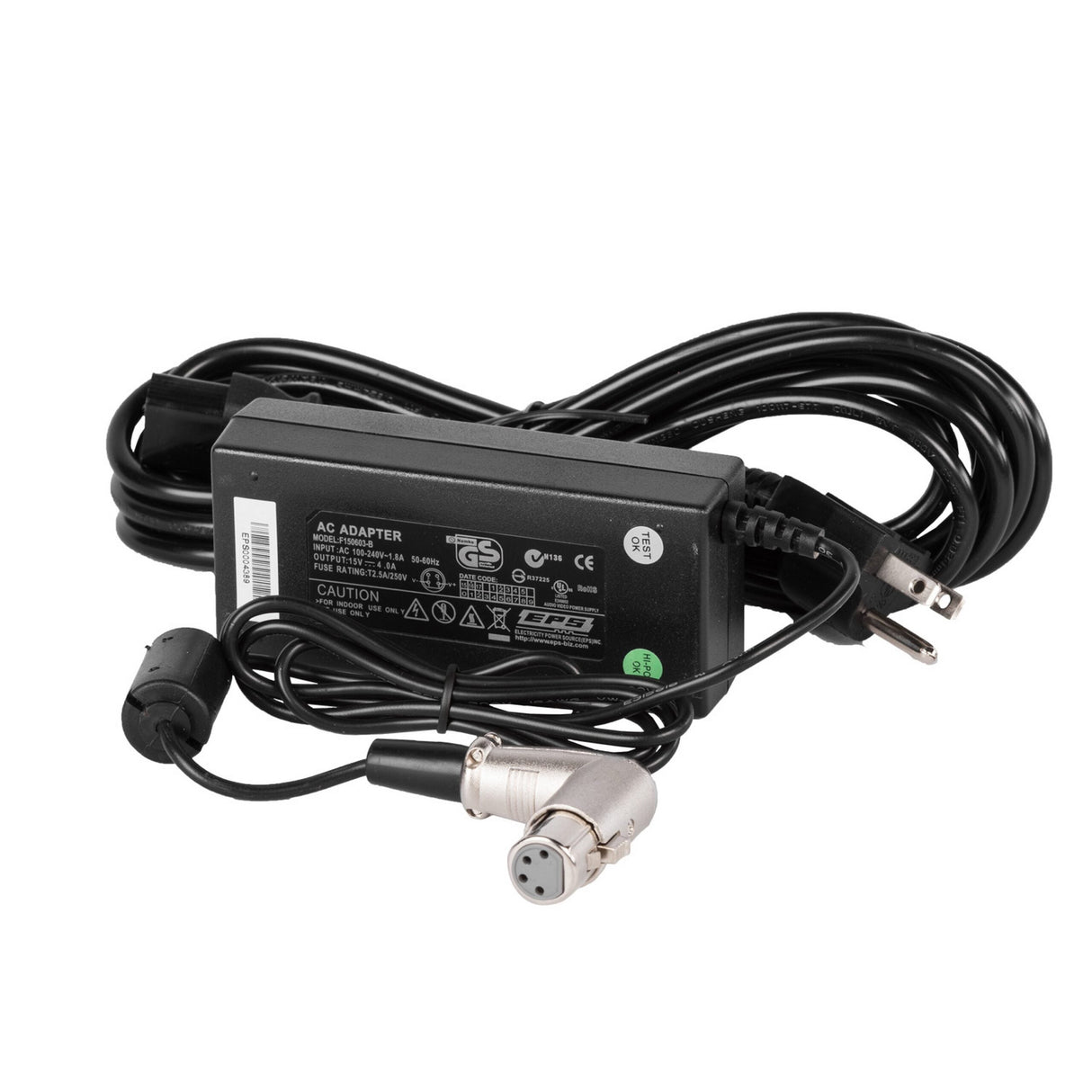 Ikan AC-15V-4A 15V 4A Power Supply Adapter for LB5/LW5 and RB5/RW5