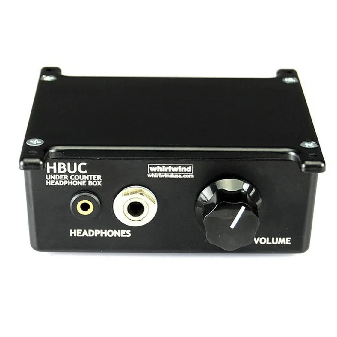 Whirlwind HBUC Under Counter Passive, Stereo Headphone Control Box