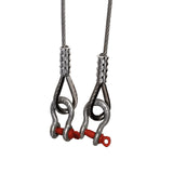 Adaptive Technologies SC-188-24-SS Safety Cable Kit Stainless Steel 24 Inch
