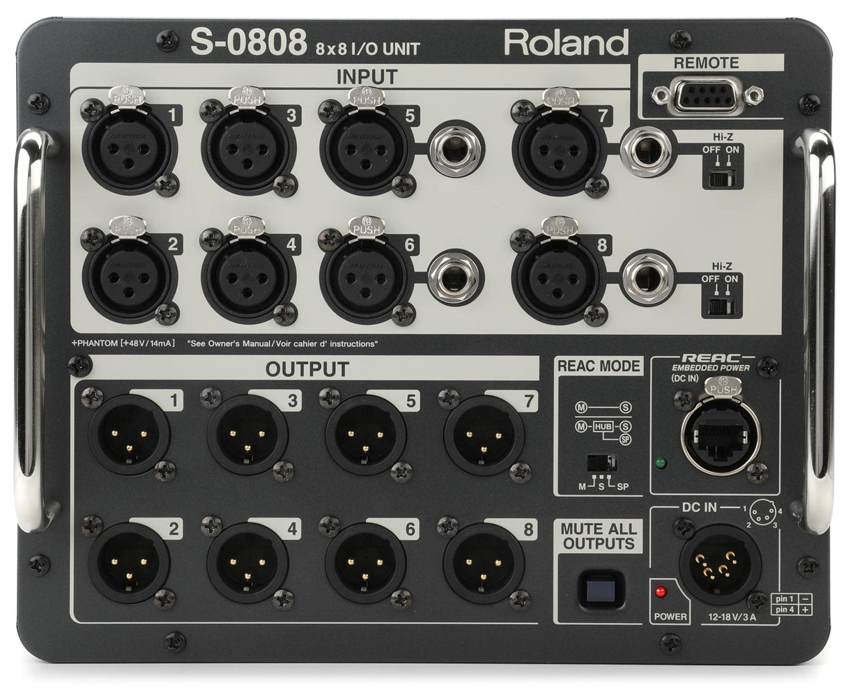 Roland S-0808 8 x 8 input & output Unit