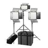 Ikan RB-2F1H Rayden Bi-Color 3-Point LED Light Kit with 2 RB10 1 RB5