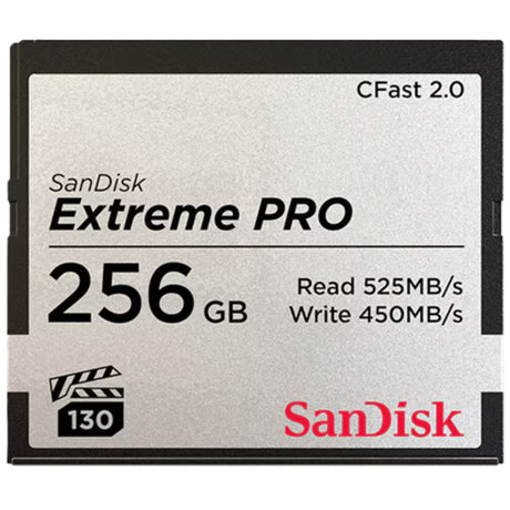SanDisk - SanDisk Extreme PRO 256GB CFast 2.0 Card - SDCFSP-256G-G46D