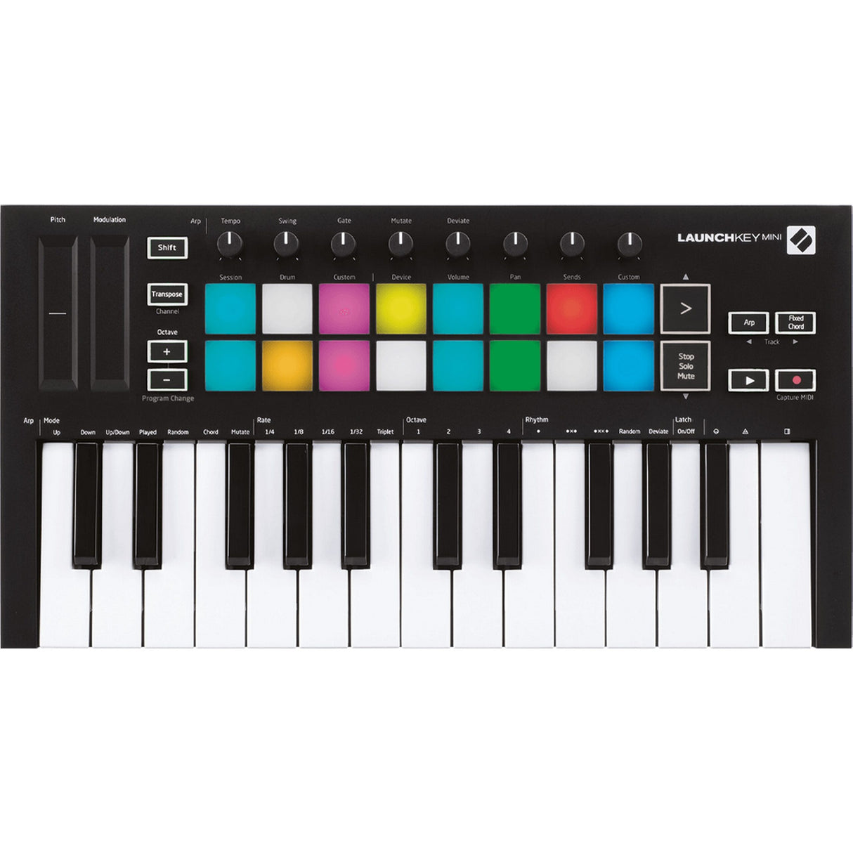 Novation Launchkey Mini MK3 25 Mini-Key MIDI Keyboard Controller