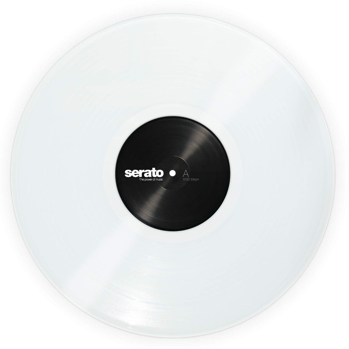 Serato 12-Inch Control Vinyl, Clear, Pair