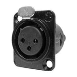 Ace Backstage Co. C-15128 CONNECTRIX Neutrik 3Pin Locking Female Screw Terminal Connector