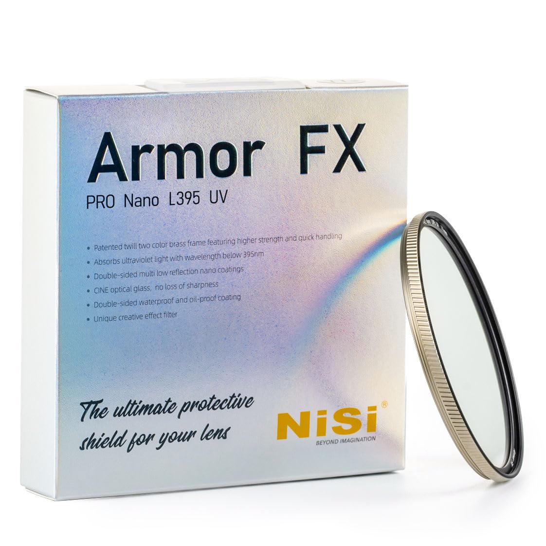 NiSi Armor FX PRO Nano L395 UV Protection Filter - 40.5mm