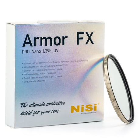 NiSi Armor FX PRO Nano L395 UV Protection Filter - 40.5mm