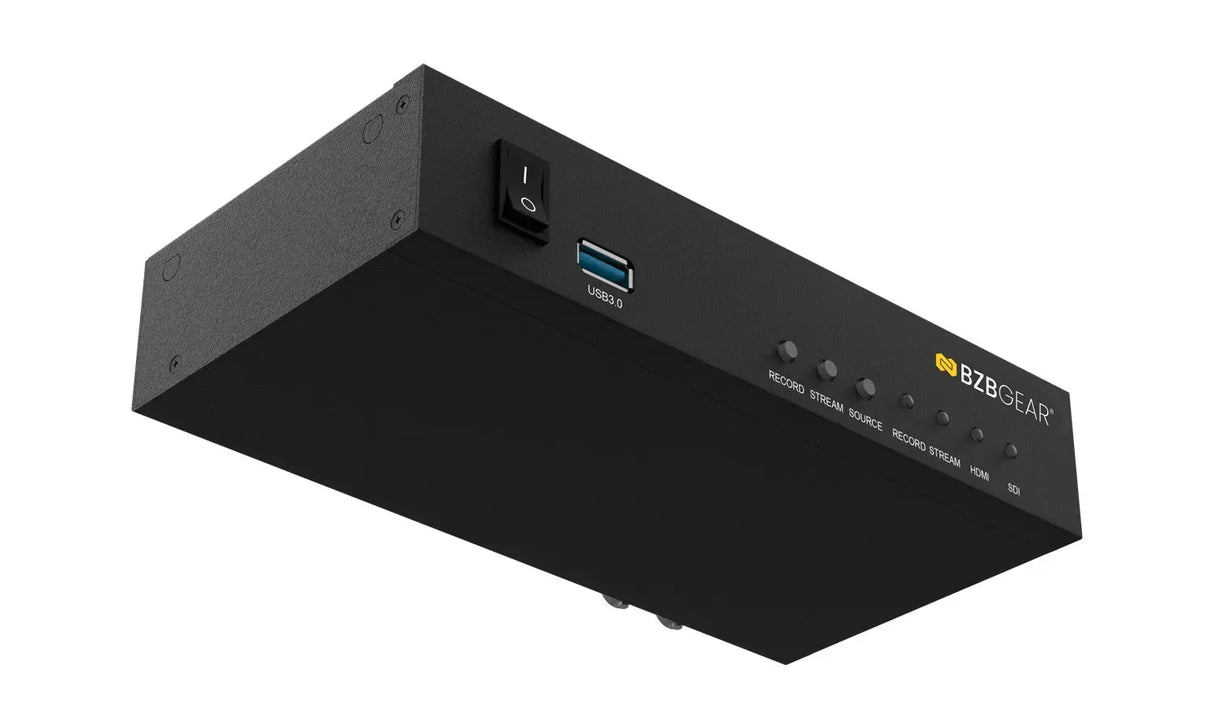 BZBGEAR BG-STREAM-DE 1080p60 HDMI/SDI Encoder Decoder with Dante AV-H Ready