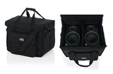 Gator Cases G-STUDIOMON1 Lightweight Tote Bag for 2 Studio Monitor Speakers