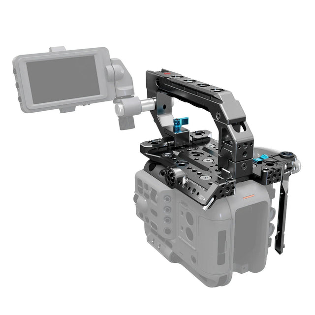 Kondor Blue Cage with Trigger Handle for Sony FX6 Space Gray