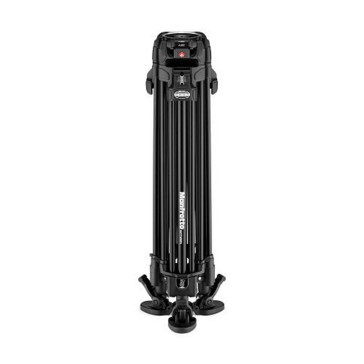 Manfrotto MVK504XTWINFA 504X Fluid Video Head with 645 Fast Twin Aluminum Tripod