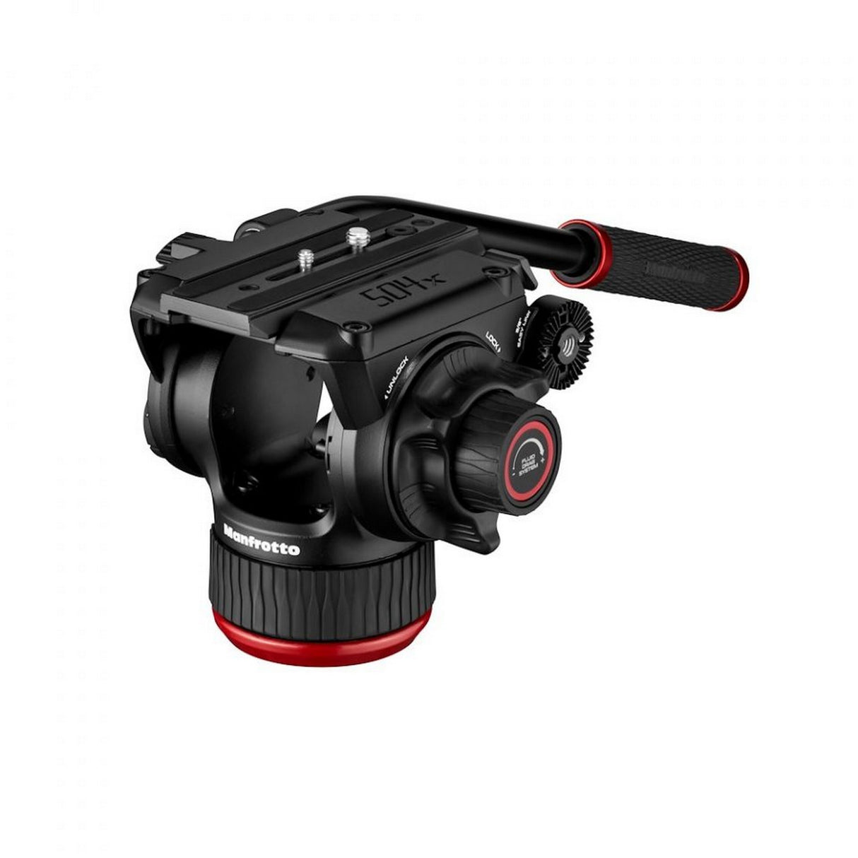 Manfrotto MVK504XTWINGA 504X Fluid Video Head with Aluminum Twin Leg Tripod