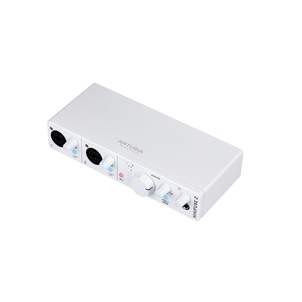 Arturia MiniFuse 2 USB-C Audio Interface Recording Pack, White