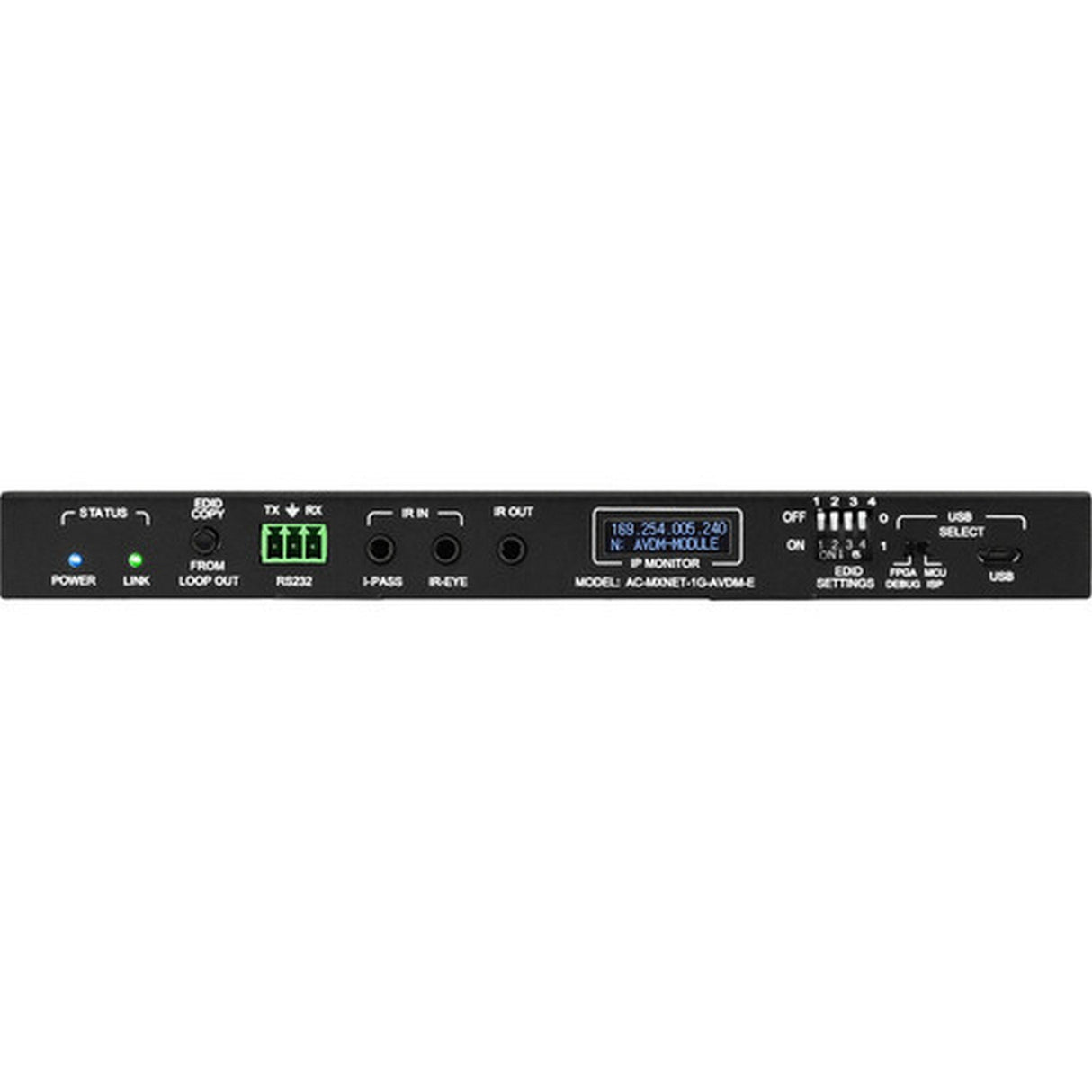 AVPro Edge MXNet 1G AV-over-IP Encoder/Decoder