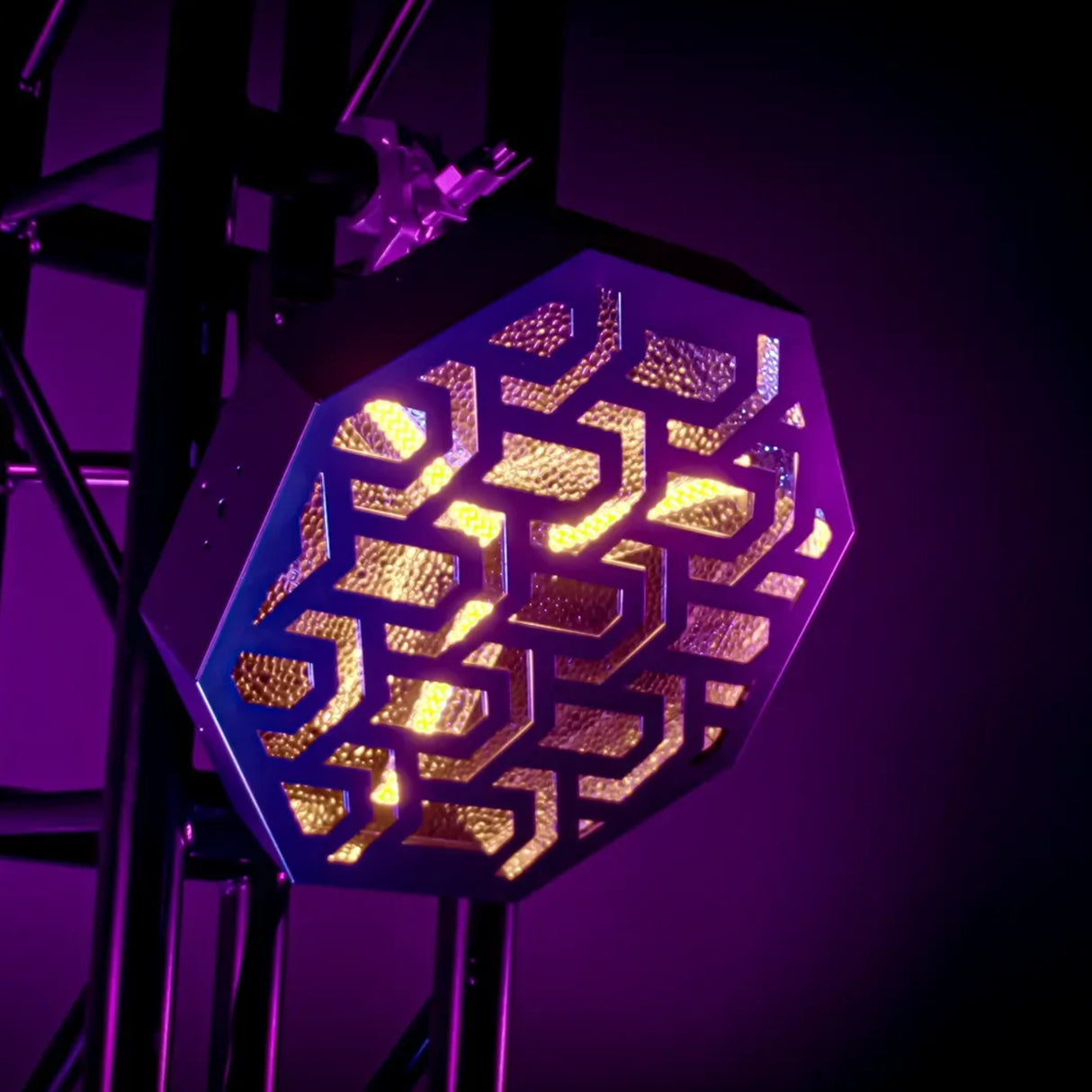 Blizzard Lighting Lux Capacitor 2 High-Output Vintage-Style Blinder with RGB Aura Effects
