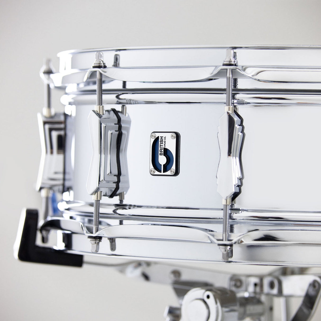 British Drum Co BB-14-60-SN Bluebird Series Chrome Over Brass Snare Drum