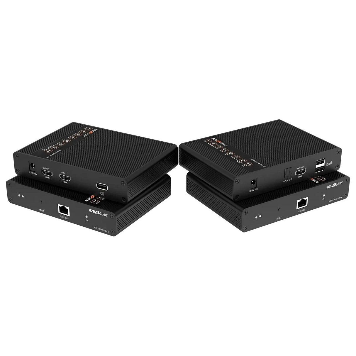 BZBGEAR BG-EXHKVM-70C 4K 60Hz HDR HDMI/KVM/ARC Extender