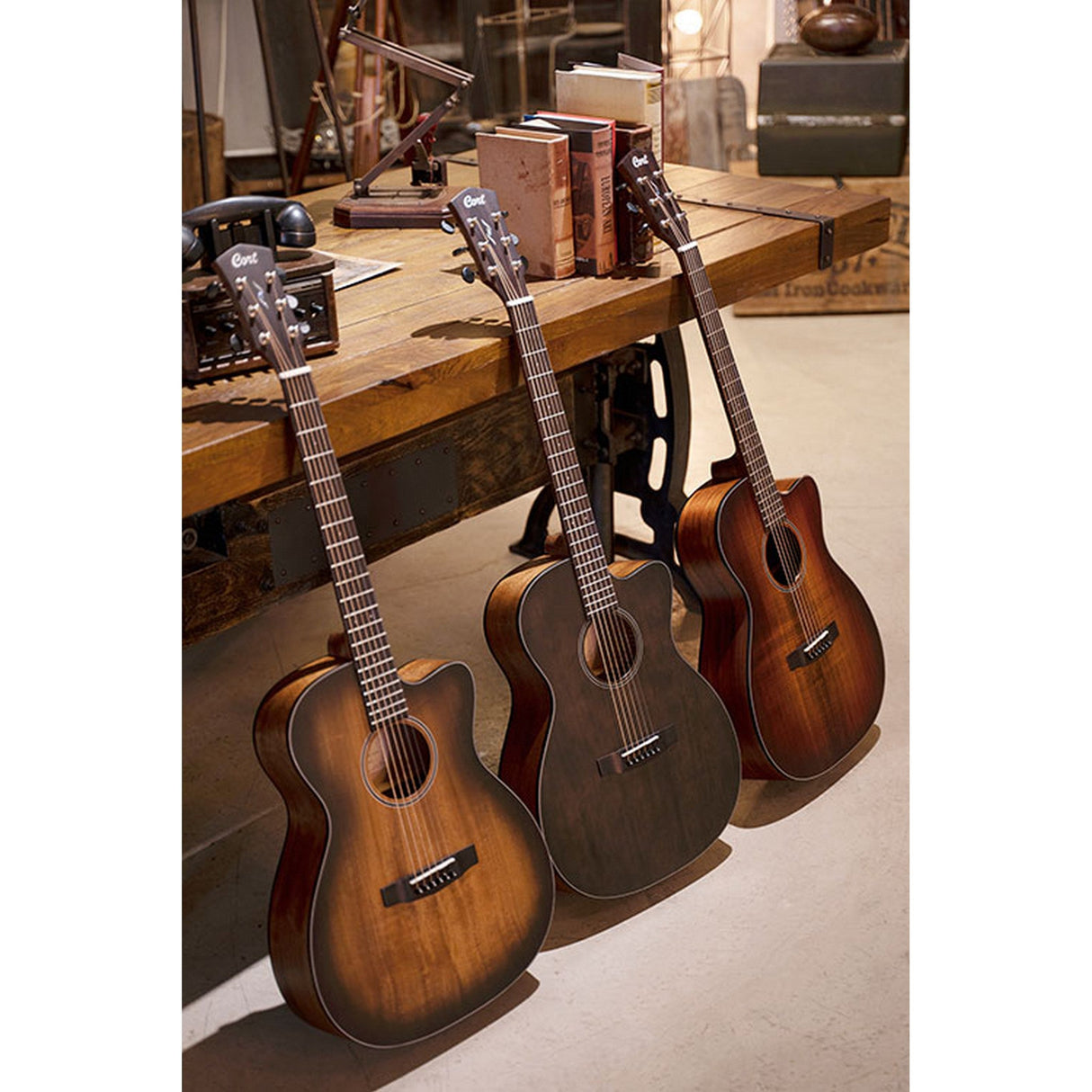 Cort CORE OC Acoustic-Electric Guitar Core Spruce - guitar