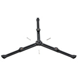 E-Image GA752SD-PTZ Aluminum Tripod with Dolly/75mm Flat Base and Quick Release for PTZ Cameras