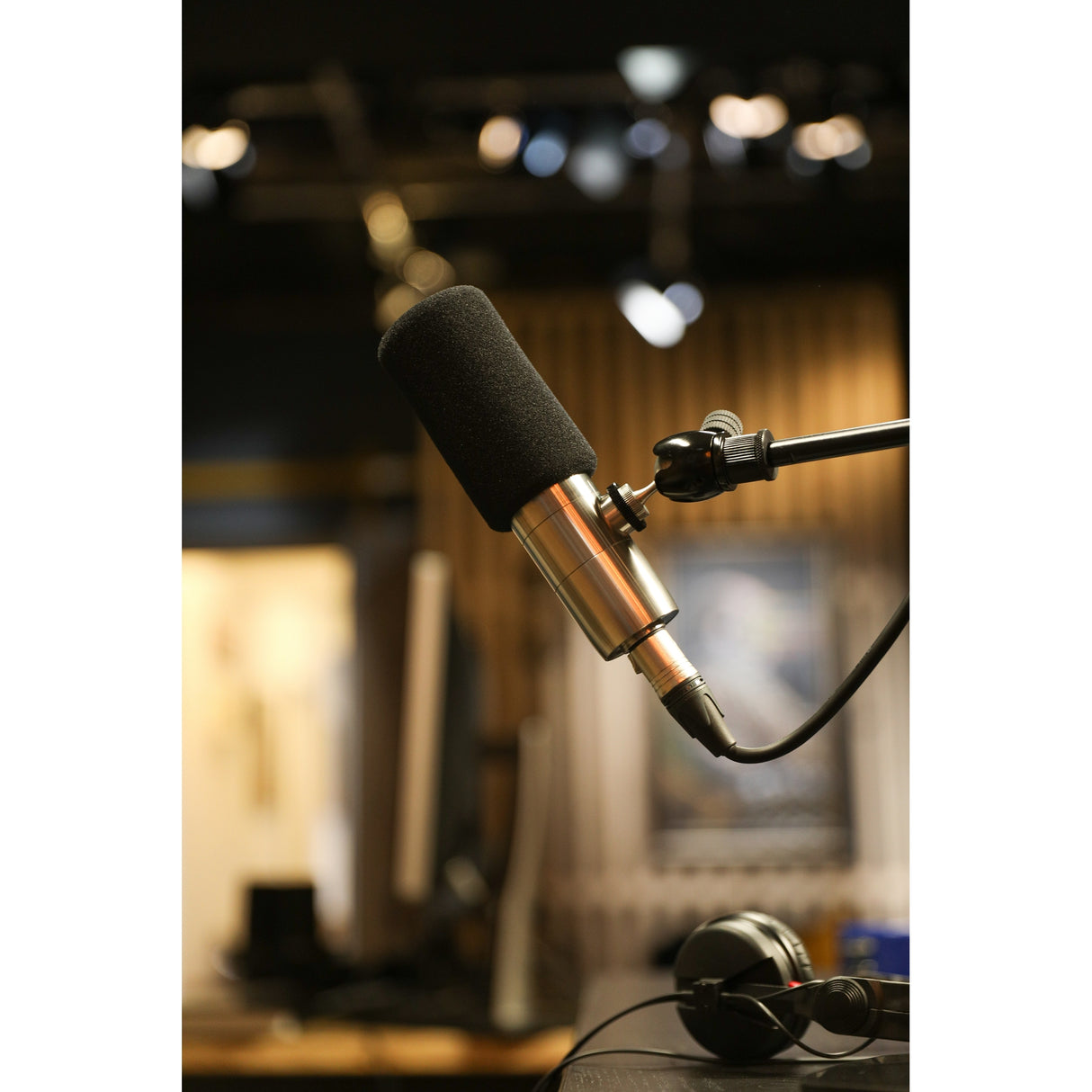 Earthworks ETHOS XLR Broadcasting Condenser Microphone, Stainless Steel