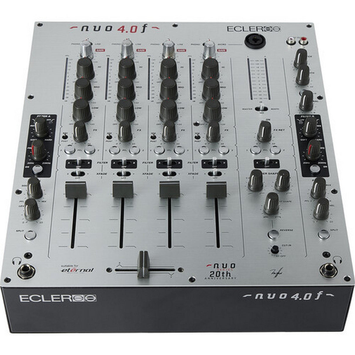 Ecler NUO4.0F 4-Channel Analog DJ Mixer