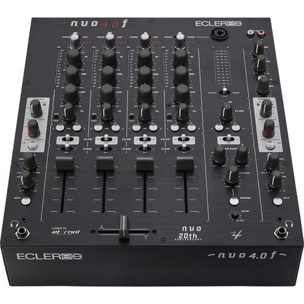Ecler NUO4.0F 4-Channel Analog DJ Mixer