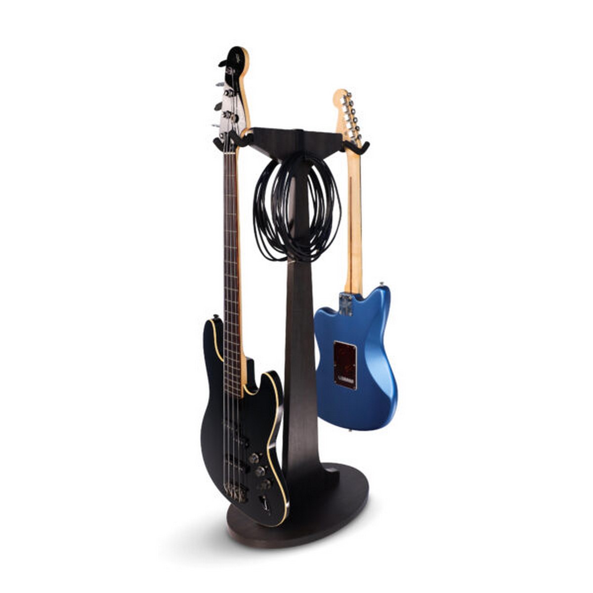 Gator GFW-ELITEGTRHNGSTD-2X-BRN Frameworks Elite Series Dual Hanging Guitar Stand, Brown