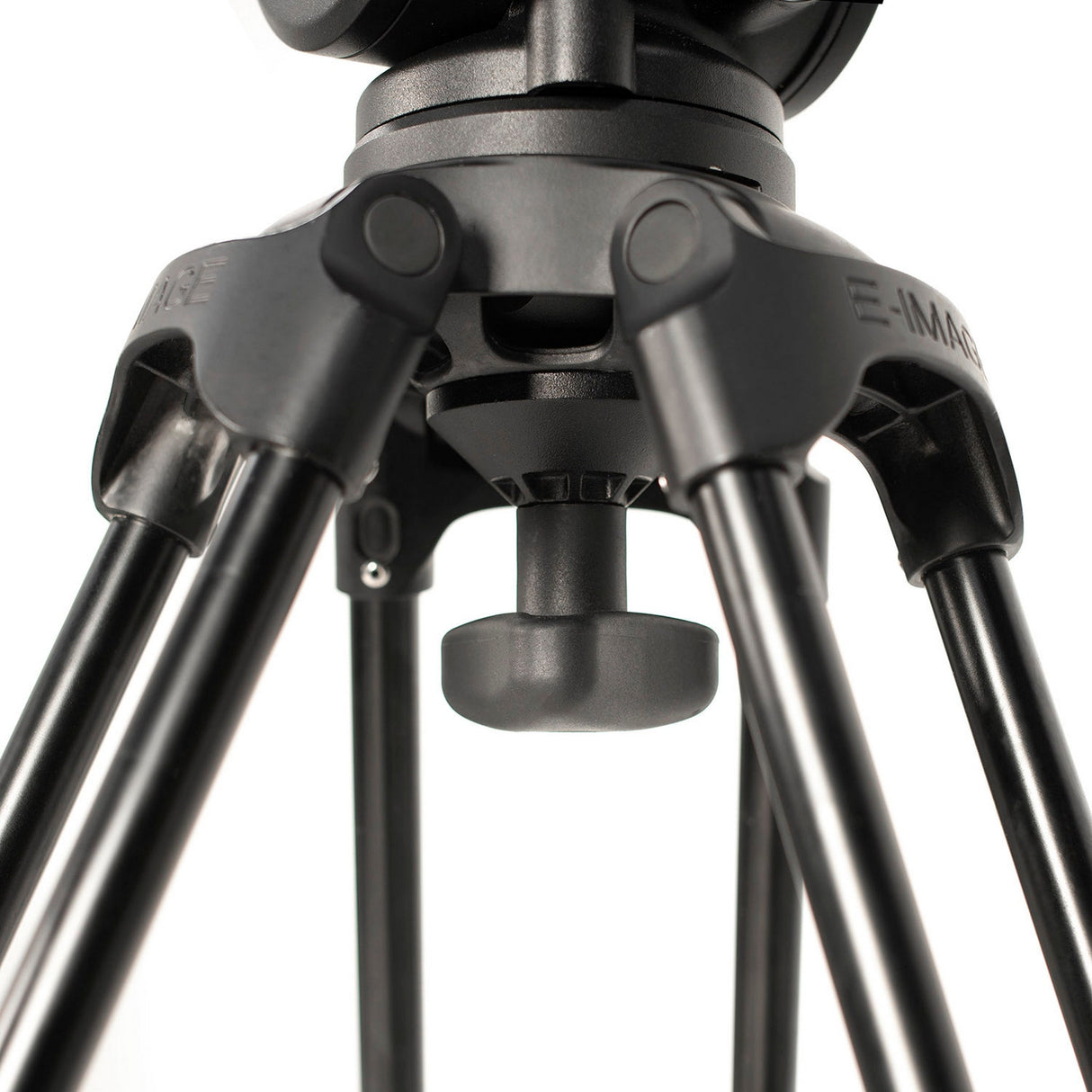 Ikan EG20A2D 2-Stage Aluminum 100mm Fluid Head Tripod and Dolly Kit with Counterbalance