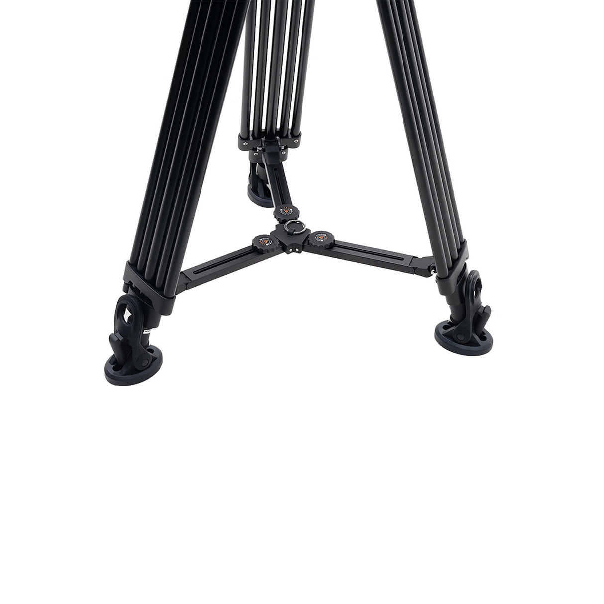 Ikan EG780A2D 2-Stage Aluminum Fluid Head Tripod Kit with Dolly and Adjustable Drag<