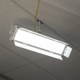 Ikan LBX8-POE-WH Lyra PoE Low-Profile Bi-Color LED Panel White