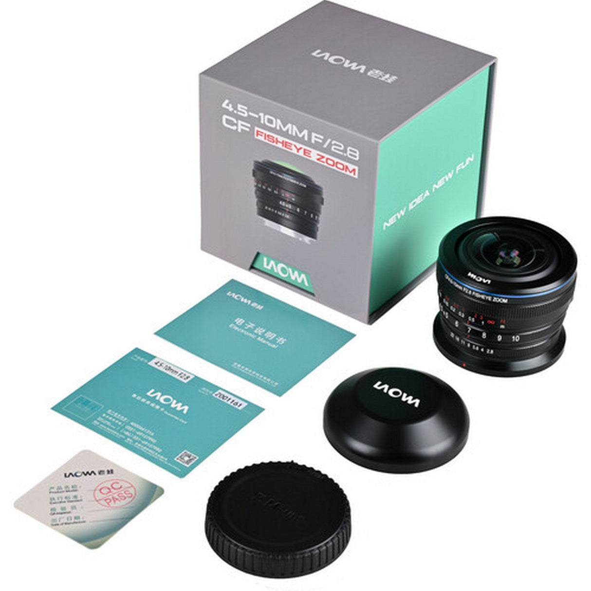 Venus Optics Laowa 4.5-10mm f/2.8 CF Zoom Fisheye Lens