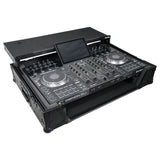 ProX XS-PRIME4 Case for Denon PRIME 4 DJ Controller with Rack Space and Wheels