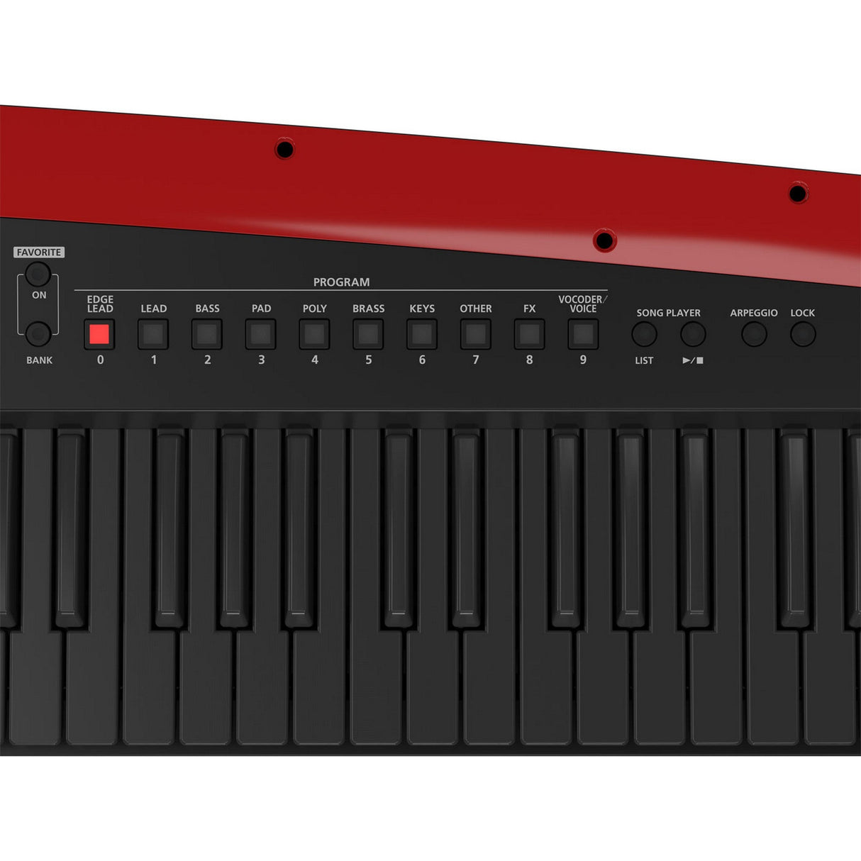Roland AX-Edge ZEN-Core synthesizer keytar controls