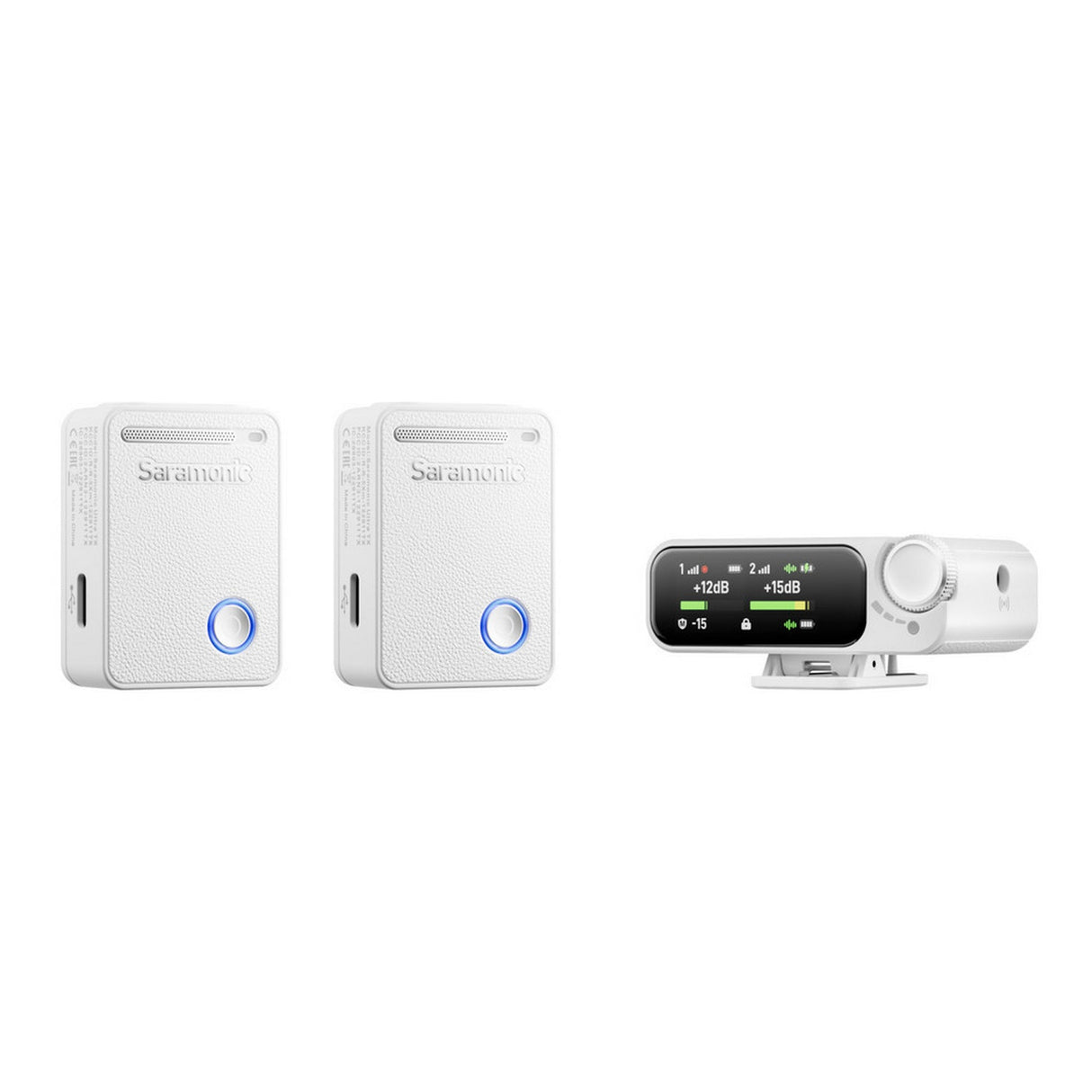 Saramonic ULTRA02 2-Person Universal Dual Wireless Microphone System, White