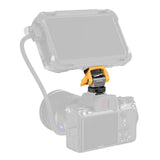 SmallRig 5519 Swivel and Tilt Adjustable Monitor Support with Cold Shoe, BumbleBee Edition