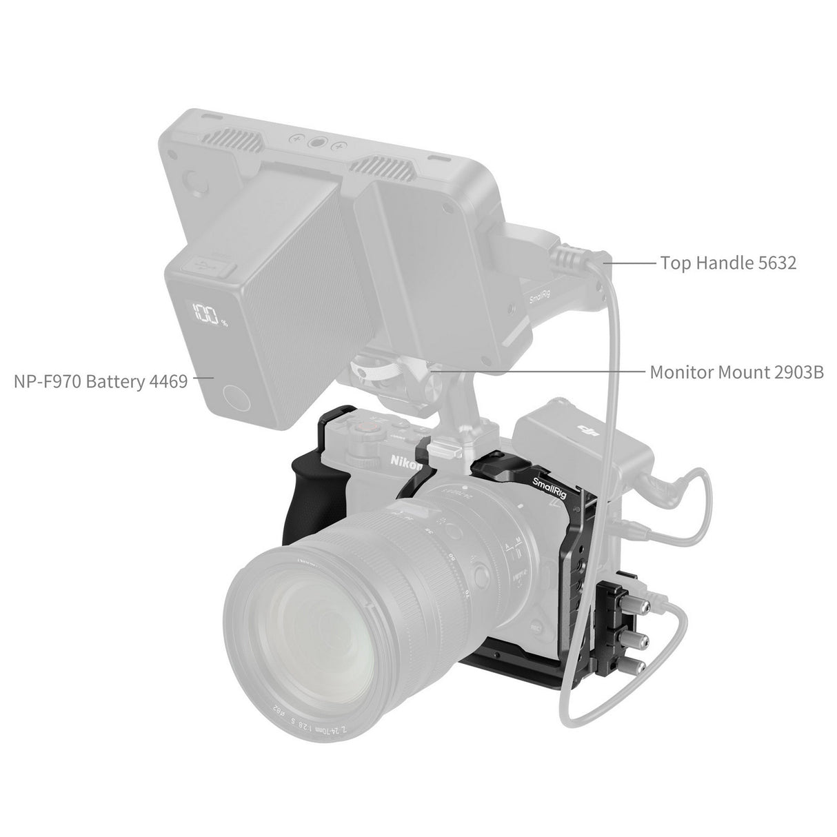 SmallRig 5904 HawkLock Quick Release Cage for Nikon ZR