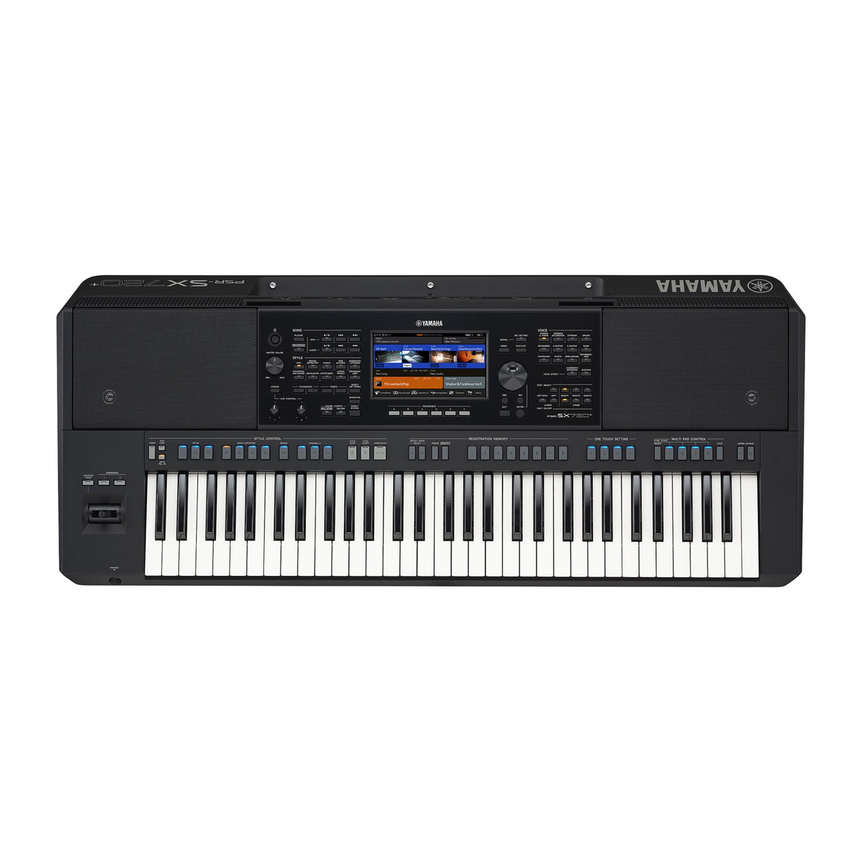Yamaha - Yamaha PSR-SX720+ 61-Key Arranger Workstation Keyboard - PSR-SX720+
