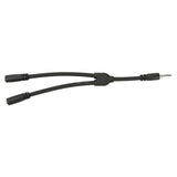 Pig Hog PY-35235F 6-Inch Y Cable Stereo 3.5mm (M)-Dual 3.5mm (F)