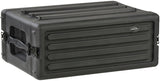 SKB 1SKB-R4S 4 Units Shallow Roto Rack Steel Rails