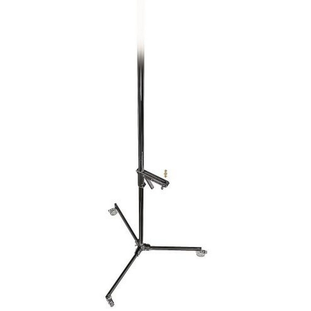 Manfrotto 231B Column Light Stand with Locking Wheels, Removable Base, Black