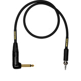 Mogami Gold Beltpack TA4F Male to 1/4-Inch Male Cable for Shure