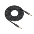 Samson Tourtek Pro TPIW Woven Fabric Straight Connector Instrument Cable Gold Plug 25 Foot