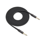 Samson Tourtek Pro TPIW Woven Fabric Straight Connector Instrument Cable Gold Plug 25 Foot