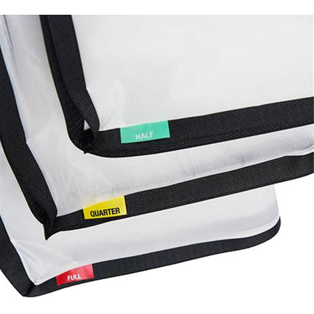 Litepanels 1x1, 1/4, 1/2 and Full Snapbag Cloth Set for Gemini 1x1 (900-3719)