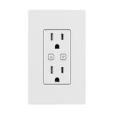 Qolsys IQSKT-PG PowerG In-Wall Socket with 2 Outlets