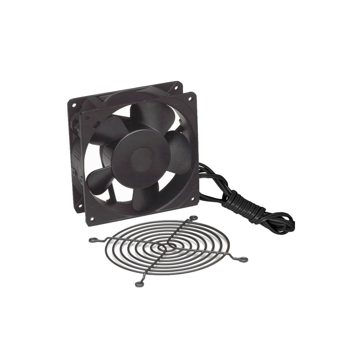 Lowell FW1-KIT Single Whisper Fan Kit, Standard Cord