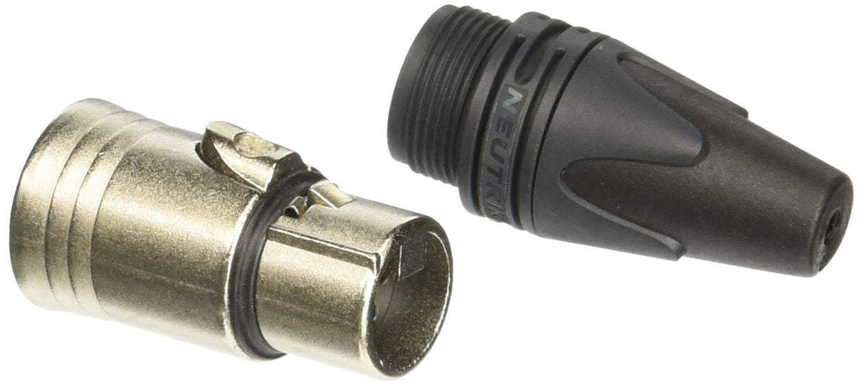 Neutrik NC4FXX 4 Pole Female XLR Cable Connector with Nickel Housing