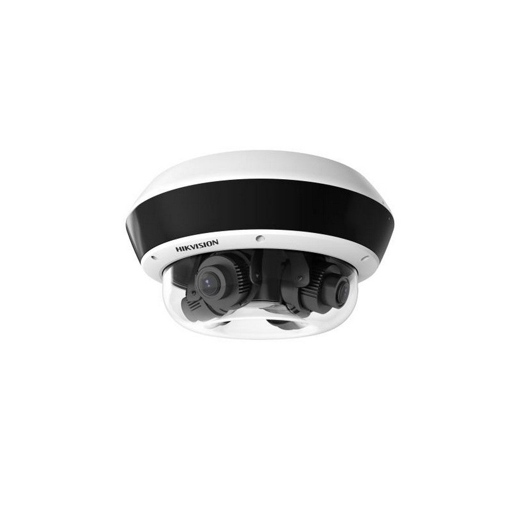 Hikvision Smart Series PanoVu 20MP Outdoor Multi-Sensor Flexible IP Camera, 2.8-12mm Lens, White